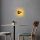 Modern Black Wall Lamp, MDF Body, 60 x 12 x 33 cm, E27 Socket (Max 40W), IP20, Pluggable, Laser-Cut Design, Stylish & Functional Lighting for Any Space