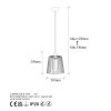 Modern Black Wall Lamp, MDF Body, 60 x 12 x 33 cm, E27 Socket (Max 40W), IP20, Pluggable, Laser-Cut Design, Stylish & Functional Lighting for Any Space