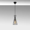 Modern Black Wall Lamp, MDF Body, 60 x 12 x 33 cm, E27 Socket (Max 40W), IP20, Pluggable, Laser-Cut Design, Stylish & Functional Lighting for Any Space