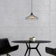 Modern Black Wall Lamp, MDF Body, 60 x 12 x 33 cm, E27 Socket (Max 40W), IP20, Pluggable, Laser-Cut Design, Stylish & Functional Lighting for Any Space