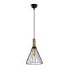 Modern Black Wall Lamp, MDF Body, 60 x 12 x 33 cm, E27 Socket (Max 40W), IP20, Pluggable, Laser-Cut Design, Stylish & Functional Lighting for Any Space