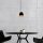 Modern Black Wall Lamp, MDF Body, 60 x 12 x 33 cm, E27 Socket (Max 40W), IP20, Pluggable, Laser-Cut Design, Stylish & Functional Lighting for Any Space
