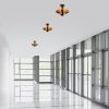 Modern Black Wall Lamp, MDF Body, 60 x 12 x 33 cm, E27 Socket (Max 40W), IP20, Pluggable, Laser-Cut Design, Stylish & Functional Lighting for Any Space