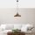Modern Industrial Chandelier, Patina Finish, 35 x 35 x 114 cm | Metal Body, Adjustable Height, E27 Socket (Max 40W) | Perfect for Scandinavian & Novelty Decor, Stylish Lighting for Home & Office