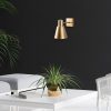 Modern Black Wall Lamp, MDF Body, 60 x 12 x 33 cm, E27 Socket (Max 40W), IP20, Pluggable, Laser-Cut Design, Stylish & Functional Lighting for Any Space