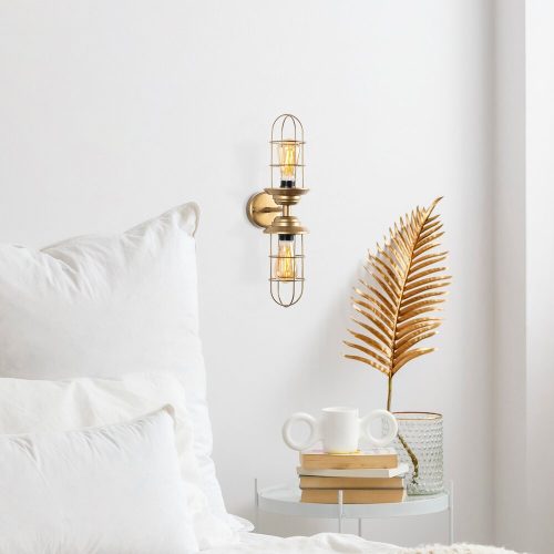 Modern Black Wall Lamp, MDF Body, 60 x 12 x 33 cm, E27 Socket (Max 40W), IP20, Pluggable, Laser-Cut Design, Stylish & Functional Lighting for Any Space