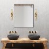 Modern Black Wall Lamp, MDF Body, 60 x 12 x 33 cm, E27 Socket (Max 40W), IP20, Pluggable, Laser-Cut Design, Stylish & Functional Lighting for Any Space