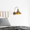 Modern Black Wall Lamp, MDF Body, 60 x 12 x 33 cm, E27 Socket (Max 40W), IP20, Pluggable, Laser-Cut Design, Stylish & Functional Lighting for Any Space
