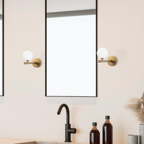 Modern Black Wall Lamp, MDF Body, 60 x 12 x 33 cm, E27 Socket (Max 40W), IP20, Pluggable, Laser-Cut Design, Stylish & Functional Lighting for Any Space