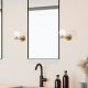 Modern Black Wall Lamp, MDF Body, 60 x 12 x 33 cm, E27 Socket (Max 40W), IP20, Pluggable, Laser-Cut Design, Stylish & Functional Lighting for Any Space