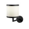 Modern Black Wall Lamp, MDF Body, 60 x 12 x 33 cm, E27 Socket (Max 40W), IP20, Pluggable, Laser-Cut Design, Stylish & Functional Lighting for Any Space