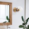 Modern Black Wall Lamp, MDF Body, 60 x 12 x 33 cm, E27 Socket (Max 40W), IP20, Pluggable, Laser-Cut Design, Stylish & Functional Lighting for Any Space