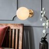 Modern Black Wall Lamp, MDF Body, 60 x 12 x 33 cm, E27 Socket (Max 40W), IP20, Pluggable, Laser-Cut Design, Stylish & Functional Lighting for Any Space