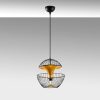 Modern Black Wall Lamp, MDF Body, 60 x 12 x 33 cm, E27 Socket (Max 40W), IP20, Pluggable, Laser-Cut Design, Stylish & Functional Lighting for Any Space