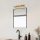 Elegant Gold Wall Lamp, Metal Body, 10 x 10 x 60 cm | Base Plate: 60 x 10 cm, Height: 2 cm | IP20, 4 x E27 Max 40W | Glamorous Solid Color Design for Modern Home Decor & Ambiance