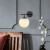 Modern Black Wall Lamp, MDF Body, 60 x 12 x 33 cm, E27 Socket (Max 40W), IP20, Pluggable, Laser-Cut Design, Stylish & Functional Lighting for Any Space