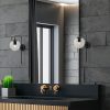 Modern Black Wall Lamp, MDF Body, 60 x 12 x 33 cm, E27 Socket (Max 40W), IP20, Pluggable, Laser-Cut Design, Stylish & Functional Lighting for Any Space