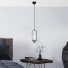 Modern Black Wall Lamp, MDF Body, 60 x 12 x 33 cm, E27 Socket (Max 40W), IP20, Pluggable, Laser-Cut Design, Stylish & Functional Lighting for Any Space