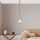 Elegant Gold Chandelier, Metal Body, 20 cm Width, Adjustable Height (42-171 cm), IP 20, E14 Socket (Max 40W), Stylish Lighting for Home & Office, Perfect for Modern Decor, 90 cm Cable Length.