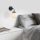 Stylish Wall Lamp with Metal Body & Glass Cap, 15 x 21 x 27 cm | Antique Cream & Black Finish | E14 Socket, Max 40W | Perfect for Industrial, Scandinavian & Country Decor | IP20 Rated