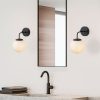 Modern Black Wall Lamp, MDF Body, 60 x 12 x 33 cm, E27 Socket (Max 40W), IP20, Pluggable, Laser-Cut Design, Stylish & Functional Lighting for Any Space