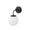 Modern Black Wall Lamp, MDF Body, 60 x 12 x 33 cm, E27 Socket (Max 40W), IP20, Pluggable, Laser-Cut Design, Stylish & Functional Lighting for Any Space