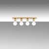 Modern Black Wall Lamp, MDF Body, 60 x 12 x 33 cm, E27 Socket (Max 40W), IP20, Pluggable, Laser-Cut Design, Stylish & Functional Lighting for Any Space