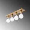 Modern Black Wall Lamp, MDF Body, 60 x 12 x 33 cm, E27 Socket (Max 40W), IP20, Pluggable, Laser-Cut Design, Stylish & Functional Lighting for Any Space