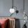 Stylish Wall Lamp, Metal Body with Glass Cap, 15 x 32 x 32 cm | Black & White, E14 Socket, Max 40W | Modern Industrial Scandinavian Design, Perfect for Home & Office Lighting, IP20 Rated
