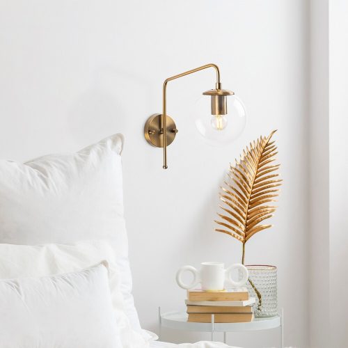 Modern Black Wall Lamp, MDF Body, 60 x 12 x 33 cm, E27 Socket (Max 40W), IP20, Pluggable, Laser-Cut Design, Stylish & Functional Lighting for Any Space
