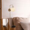 Modern Black Wall Lamp, MDF Body, 60 x 12 x 33 cm, E27 Socket (Max 40W), IP20, Pluggable, Laser-Cut Design, Stylish & Functional Lighting for Any Space