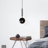 Modern Black Wall Lamp, MDF Body, 60 x 12 x 33 cm, E27 Socket (Max 40W), IP20, Pluggable, Laser-Cut Design, Stylish & Functional Lighting for Any Space