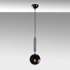 Modern Black Wall Lamp, MDF Body, 60 x 12 x 33 cm, E27 Socket (Max 40W), IP20, Pluggable, Laser-Cut Design, Stylish & Functional Lighting for Any Space