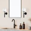 Modern Black Wall Lamp, MDF Body, 60 x 12 x 33 cm, E27 Socket (Max 40W), IP20, Pluggable, Laser-Cut Design, Stylish & Functional Lighting for Any Space