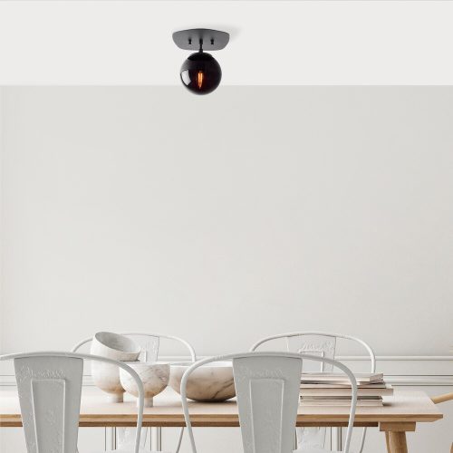 Modern Black Wall Lamp, MDF Body, 60 x 12 x 33 cm, E27 Socket (Max 40W), IP20, Pluggable, Laser-Cut Design, Stylish & Functional Lighting for Any Space
