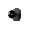 Modern Black Wall Lamp, MDF Body, 60 x 12 x 33 cm, E27 Socket (Max 40W), IP20, Pluggable, Laser-Cut Design, Stylish & Functional Lighting for Any Space