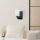 Modern Black Wall Lamp, MDF Body, 60 x 12 x 33 cm, E27 Socket (Max 40W), IP20, Pluggable, Laser-Cut Design, Stylish & Functional Lighting for Any Space