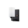 Modern Black Wall Lamp, MDF Body, 60 x 12 x 33 cm, E27 Socket (Max 40W), IP20, Pluggable, Laser-Cut Design, Stylish & Functional Lighting for Any Space