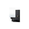 Modern Black Wall Lamp, MDF Body, 60 x 12 x 33 cm, E27 Socket (Max 40W), IP20, Pluggable, Laser-Cut Design, Stylish & Functional Lighting for Any Space