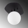 Modern Black Wall Lamp, MDF Body, 60 x 12 x 33 cm, E27 Socket (Max 40W), IP20, Pluggable, Laser-Cut Design, Stylish & Functional Lighting for Any Space