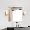 Modern Black Wall Lamp, MDF Body, 60 x 12 x 33 cm, E27 Socket (Max 40W), IP20, Pluggable, Laser-Cut Design, Stylish & Functional Lighting for Any Space