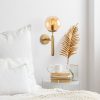 Modern Black Wall Lamp, MDF Body, 60 x 12 x 33 cm, E27 Socket (Max 40W), IP20, Pluggable, Laser-Cut Design, Stylish & Functional Lighting for Any Space