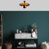 Modern Black Wall Lamp, MDF Body, 60 x 12 x 33 cm, E27 Socket (Max 40W), IP20, Pluggable, Laser-Cut Design, Stylish & Functional Lighting for Any Space