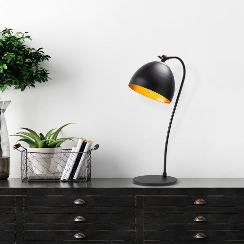 Modern Black Wall Lamp, MDF Body, 60 x 12 x 33 cm, E27 Socket (Max 40W), IP20, Pluggable, Laser-Cut Design, Stylish & Functional Lighting for Any Space