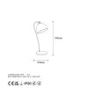 Modern Black Wall Lamp, MDF Body, 60 x 12 x 33 cm, E27 Socket (Max 40W), IP20, Pluggable, Laser-Cut Design, Stylish & Functional Lighting for Any Space