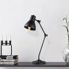 Modern Black Wall Lamp, MDF Body, 60 x 12 x 33 cm, E27 Socket (Max 40W), IP20, Pluggable, Laser-Cut Design, Stylish & Functional Lighting for Any Space