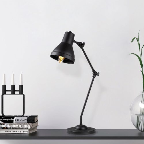 Modern Black Wall Lamp, MDF Body, 60 x 12 x 33 cm, E27 Socket (Max 40W), IP20, Pluggable, Laser-Cut Design, Stylish & Functional Lighting for Any Space