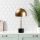 Modern Black Wall Lamp, MDF Body, 60 x 12 x 33 cm, E27 Socket (Max 40W), IP20, Pluggable, Laser-Cut Design, Stylish & Functional Lighting for Any Space