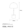 Modern Black Wall Lamp, MDF Body, 60 x 12 x 33 cm, E27 Socket (Max 40W), IP20, Pluggable, Laser-Cut Design, Stylish & Functional Lighting for Any Space