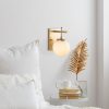 Modern Black Wall Lamp, MDF Body, 60 x 12 x 33 cm, E27 Socket (Max 40W), IP20, Pluggable, Laser-Cut Design, Stylish & Functional Lighting for Any Space